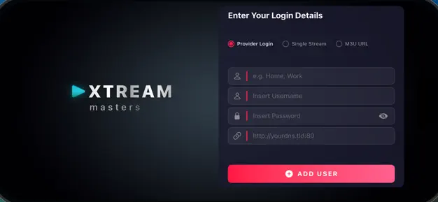 Xtream-Masters OTT Player