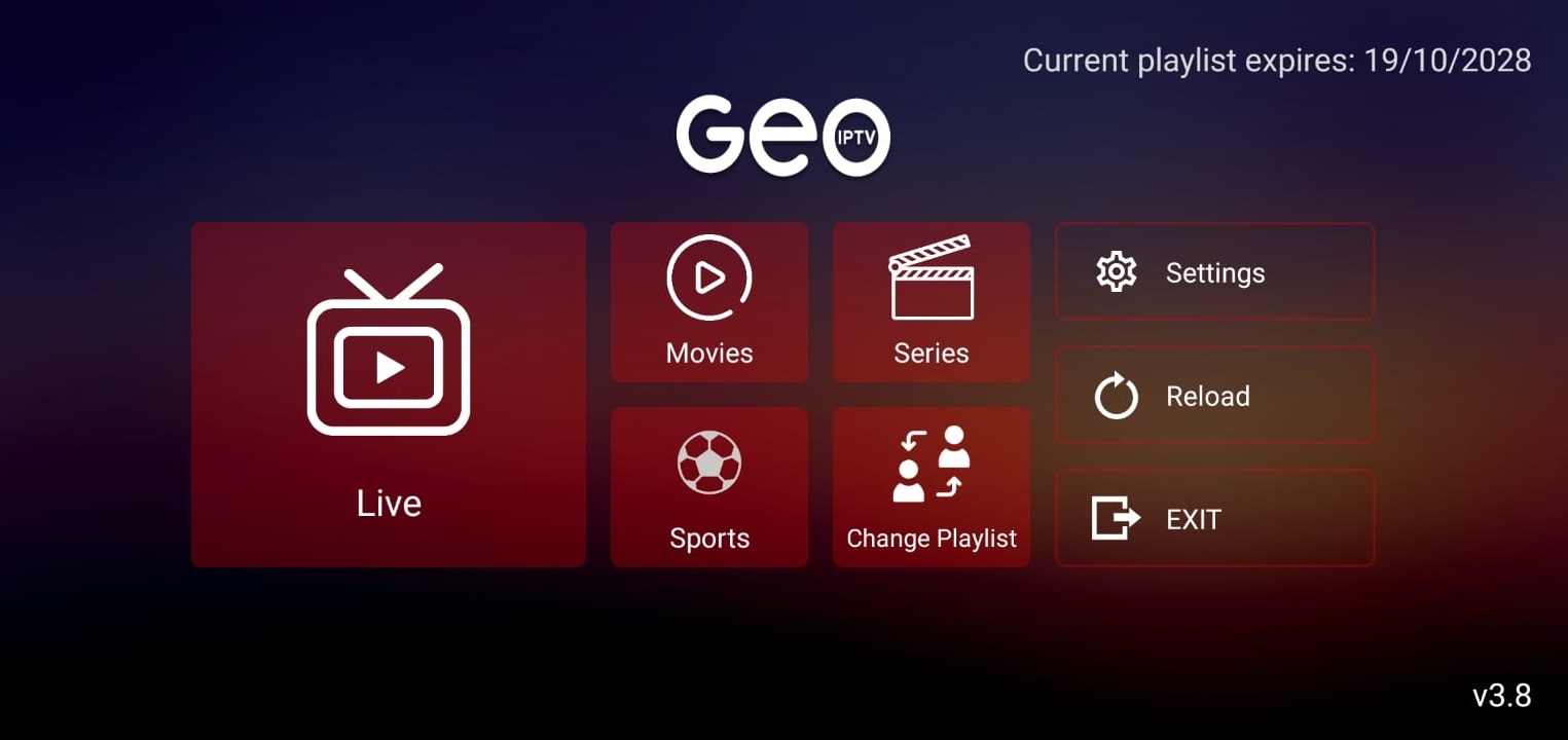 Geo IPTV Player APK Download Premium Streaming Apps